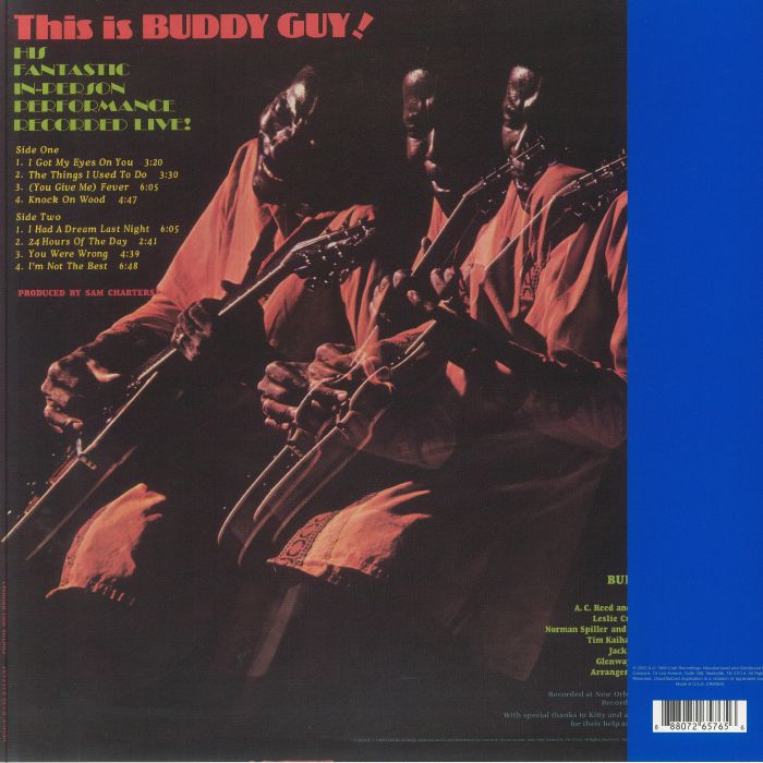 GUY, Buddy - This Is Buddy Guy! (Bluesville Acoustic Sound Series)