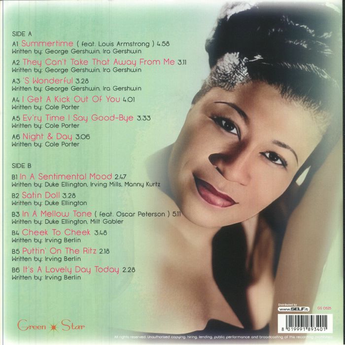 FITZGERALD, Ella - Song Book (remastered)