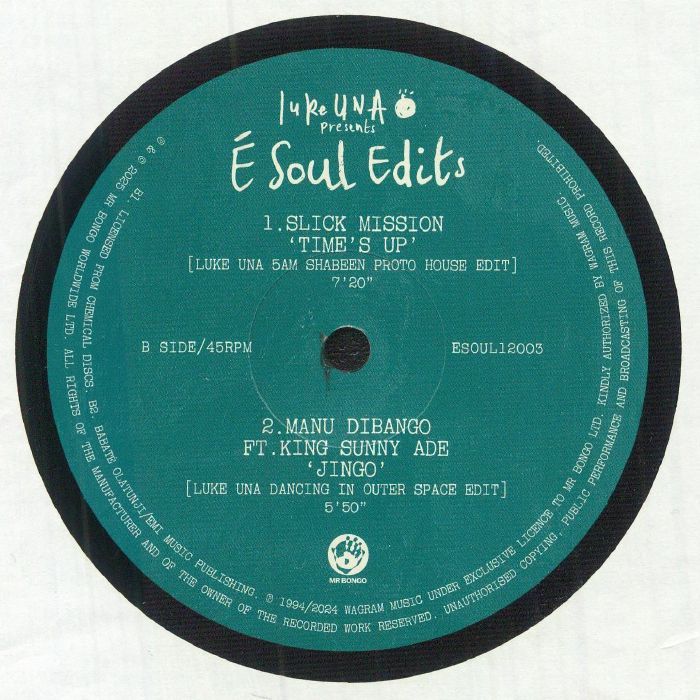 UNA, Luke/ELLA ANDALL/SLICK MISSION/MANU DIBANGO - E Soul Cultura Edits