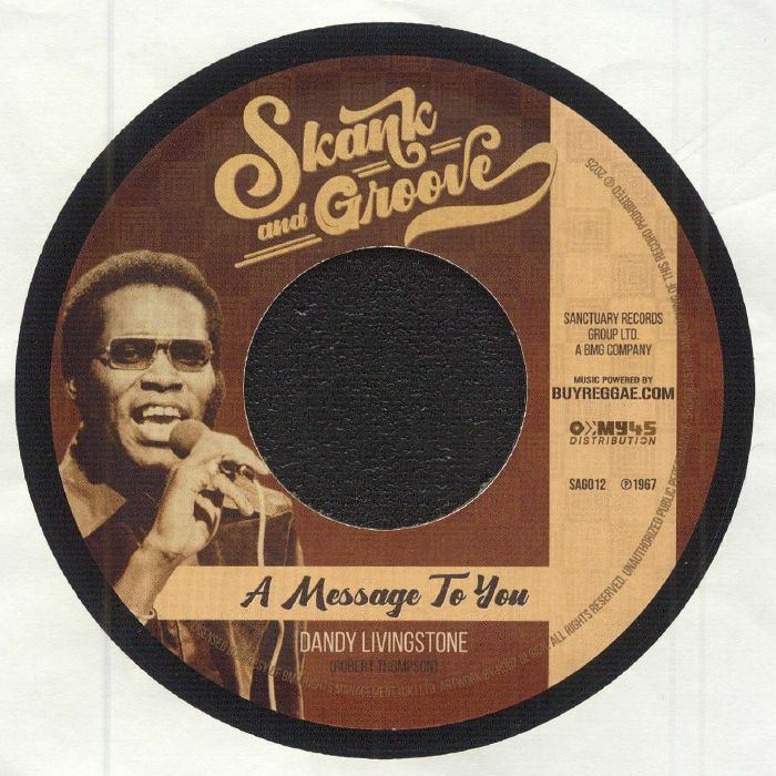 Dandy LIVINGSTONE - Rudy A Message To You Vinyl at Juno Records.