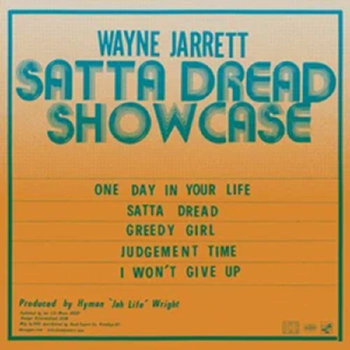 JARRETT, Wayne - Satta Dread Showcase