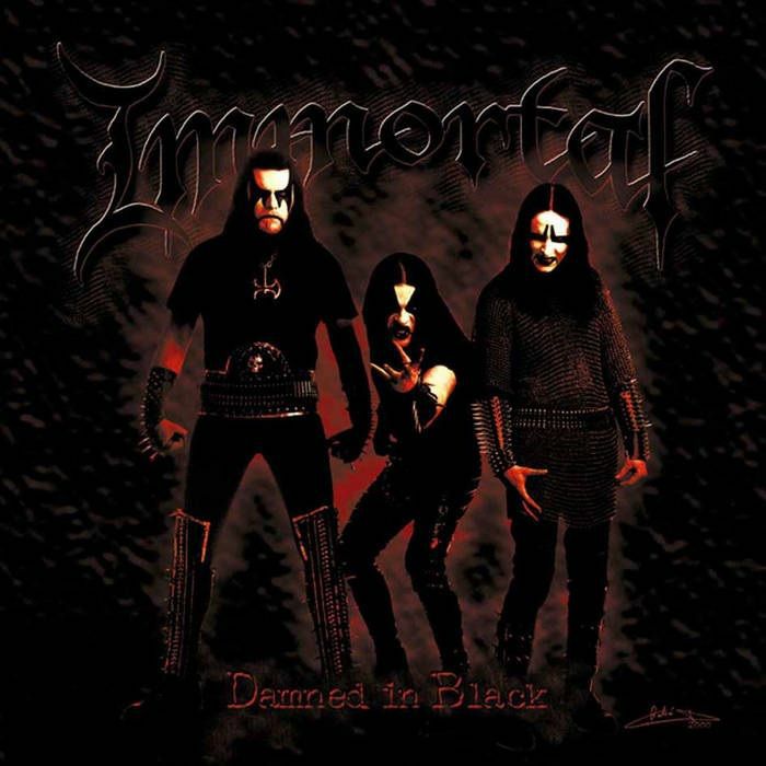 IMMORTAL - Damned In Black (reissue)