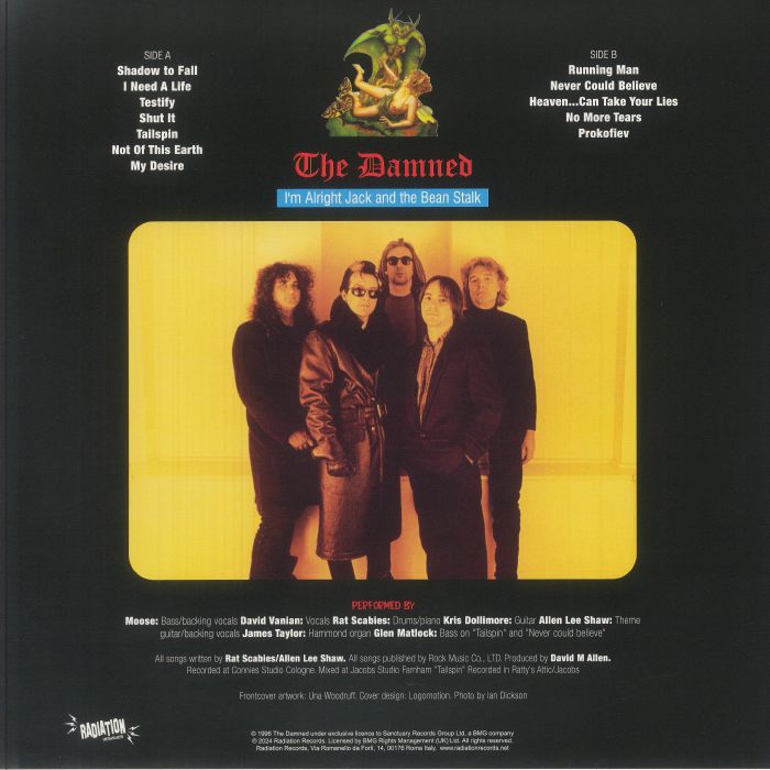 DAMNED, The - I'm Alright Jack & The Bean Stalk (Record Store Day RSD 2025)
