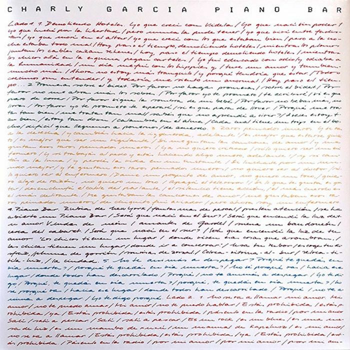 GARCIA, Charly - Piano Bar (remastered)