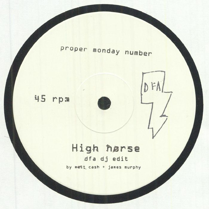 PROPER MONDAY NUMBER - High Horse (DFA DJ edit)