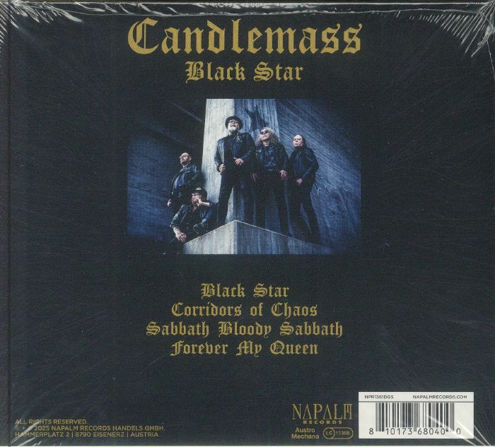 CANDLEMASS - Black Star