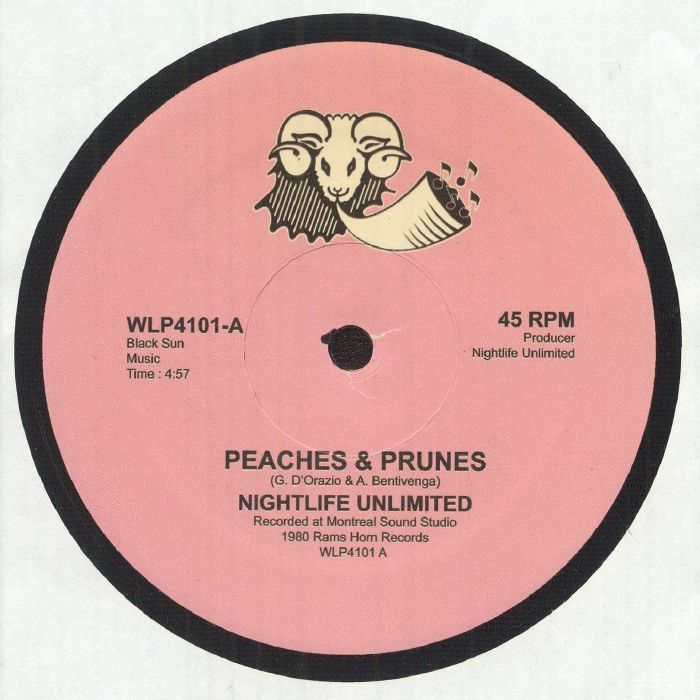 Nightlife Unlimited – Peaches & Prunes vinyl cover