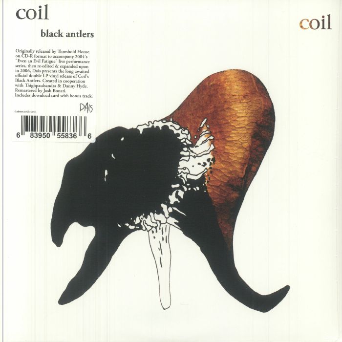 Coil – Black Antlers vinyl cover