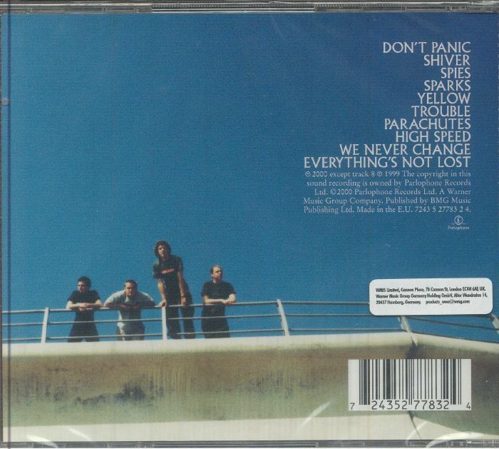 COLDPLAY - Parachutes