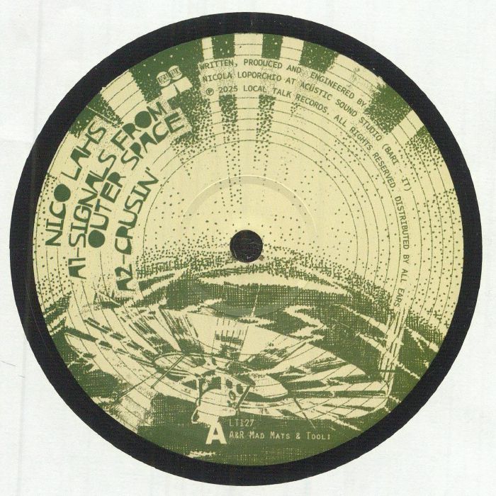 Nico Lahs – Signals From Outer Space vinyl cover