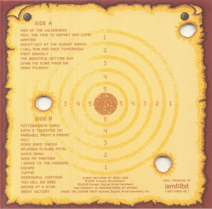 KONAMI KUKEIHA CLUB - Sunset Riders (Soundtrack) Vinyl at Juno Records.