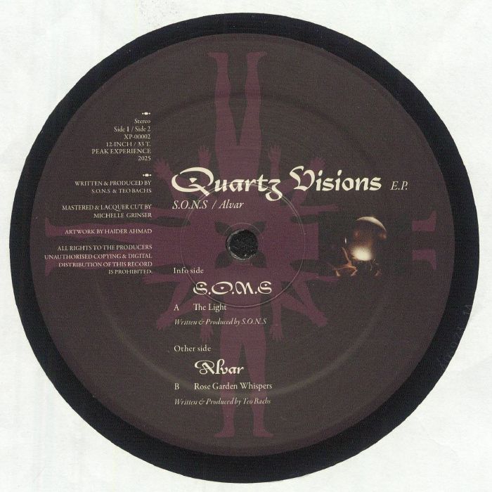 【楽天カード分割】 Vinyl EP Visions Quartz - SONS/ALVAR at Records. Juno 読み物