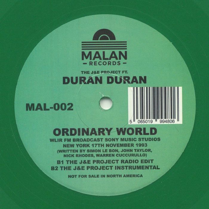 J&E PROJECT feat DURAN DURAN - Ordinary World