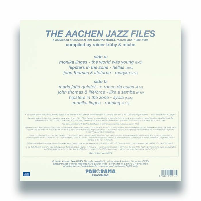 TRUBY, Rainer/MICHE/VARIOUS - The Aachen Jazz Files