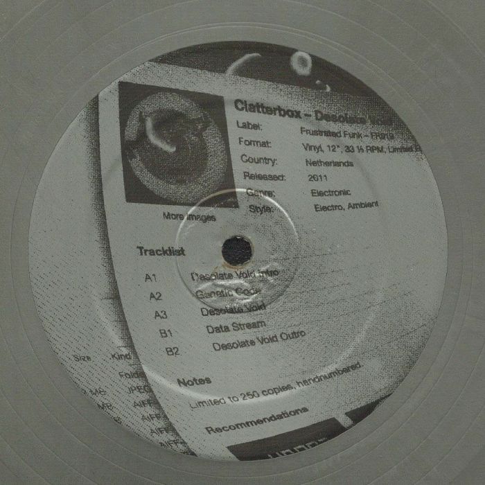 CLATTERBOX - Desolate Void Vinyl at Juno Records.