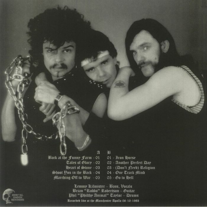 MOTORHEAD - Live At Manchester Apollo 06/10/1983 (B-STOCK)