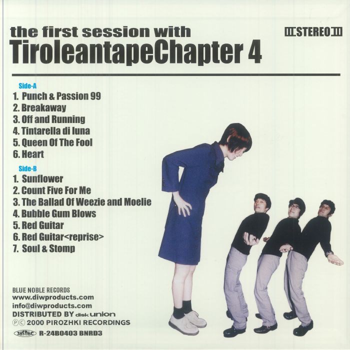 【新品未開封】【レコード】Tirolean Tape Chapter 4 Yahoo!オークション - 【帯付き】チロリアンテープチャプター4