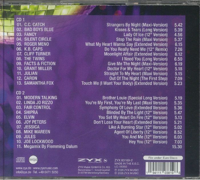 VARIOUS - Euro Disco History 1986