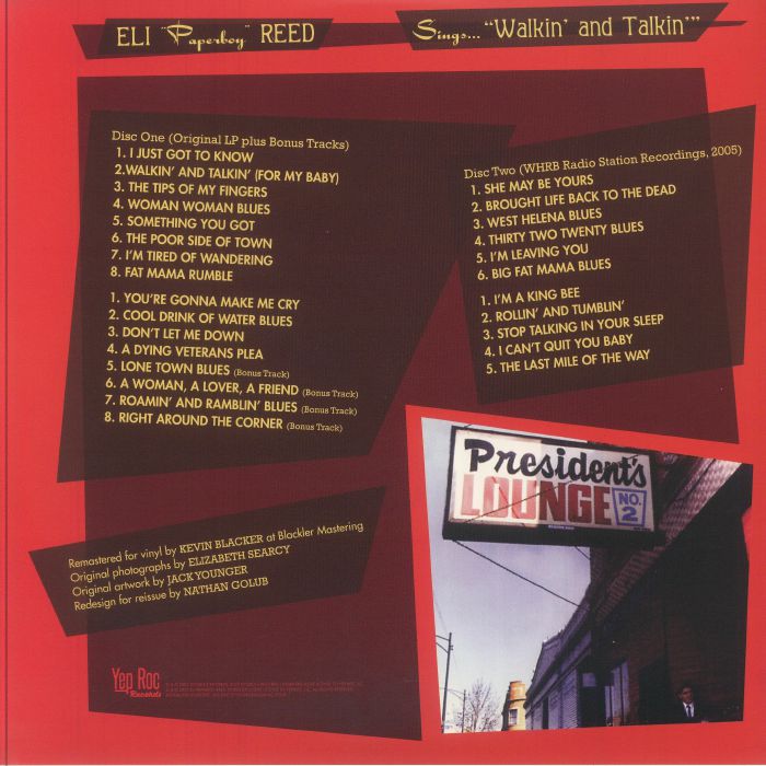 REED, Eli Paperboy - Sings Walkin' & Talkin' & Other Smash Hits! (20th Anniversary Deluxe Edition)