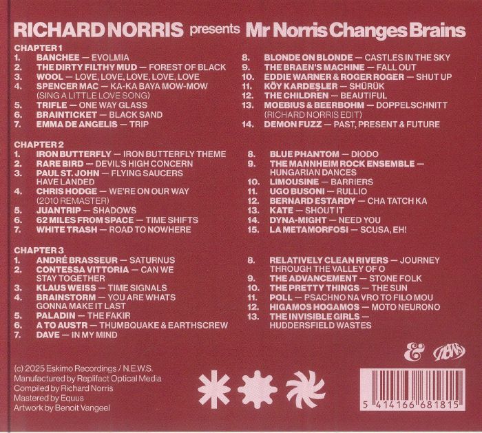 NORRIS, Richard/VARIOUS - Mr Norris Changes Brains