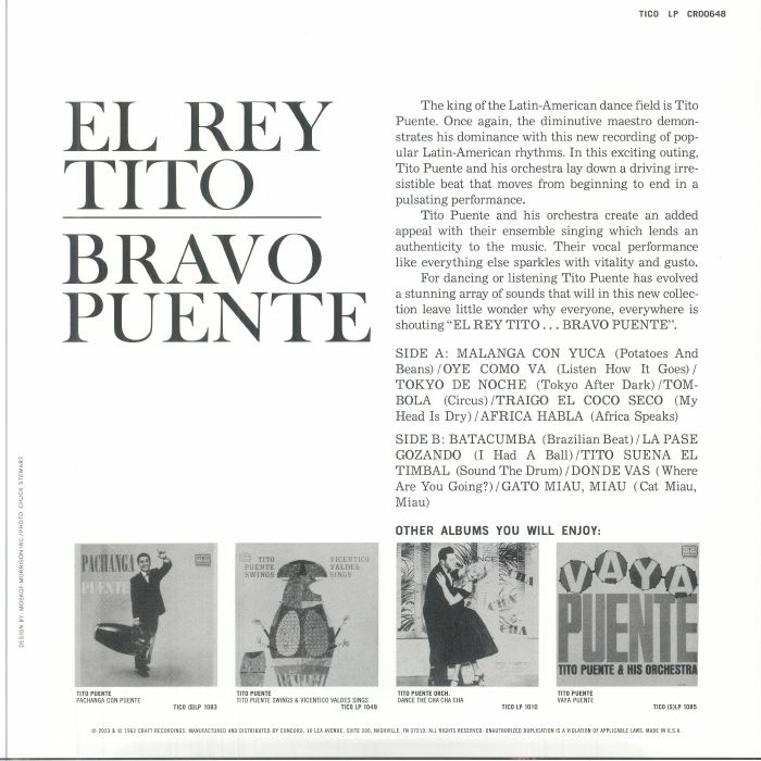 PUENTE, Tito - El Rey Bravo (remastered)