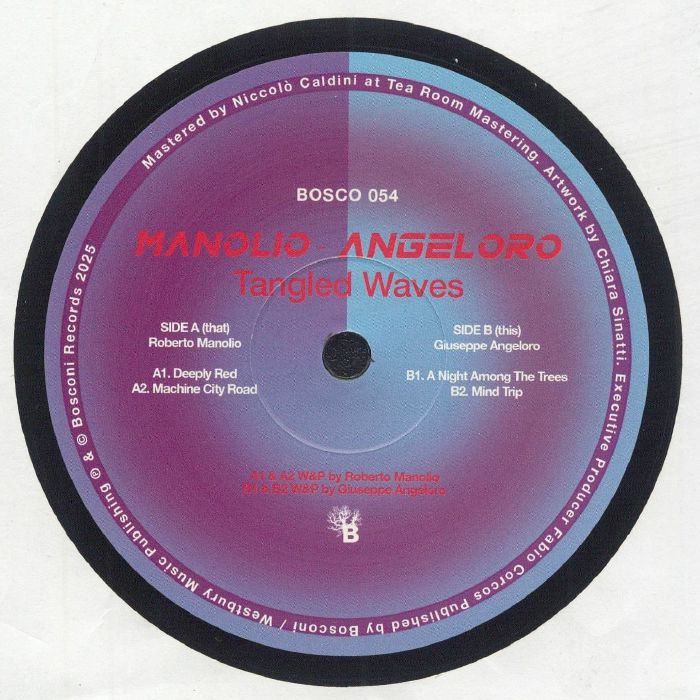 MANOLIO, Roberto/GIUSEPPE ANGELORO - Tangled Waves EP