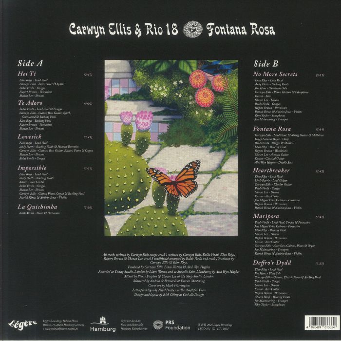 ELLIS, Carwyn & RIO 18 - Fontana Rosa