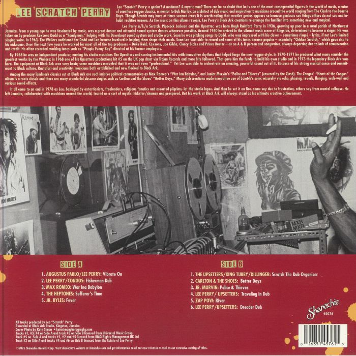 Lee 'Scratch' PERRY/VARIOUS - Crucial Cuts From The Heart Of