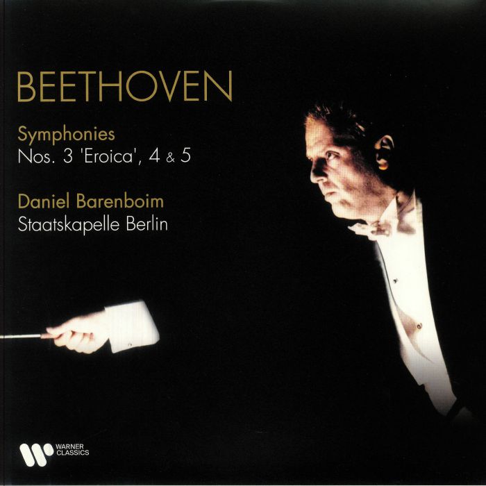 VAN BEETHOVEN, Ludwig/DANIEL BARENBOIM/STAATSKAPELLE BERLIN - Symphonies No 3 'Eroica' 4 & 5