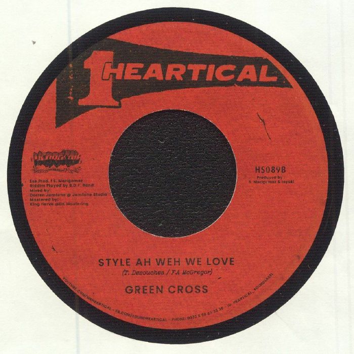 Johnny CLARKE/GREEN CROSS - Never Give Up On Jah Vinyl at