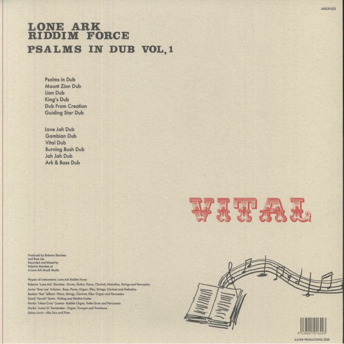 LONE ARK RIDDIM FORCE - Vital Vol 1 Psalms In Dub