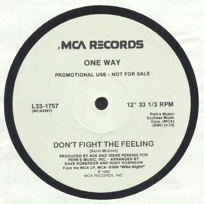 ONE WAY/WINDJAMMER - Don't Fight The Feeling (reissue)