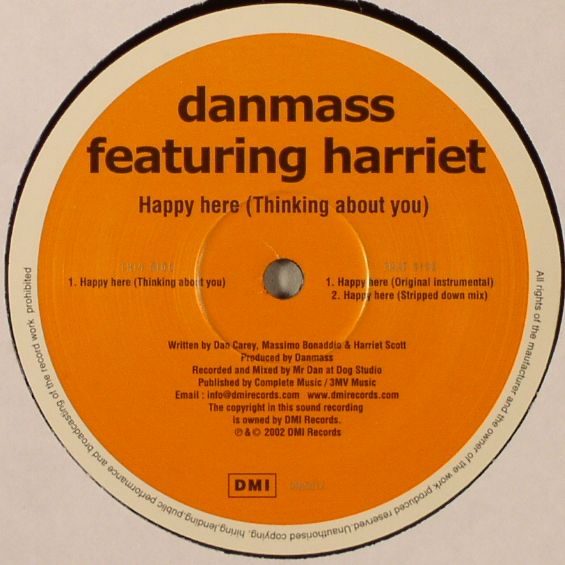 DANMASS feat HARRIET - Happy Here (Thinking About You)