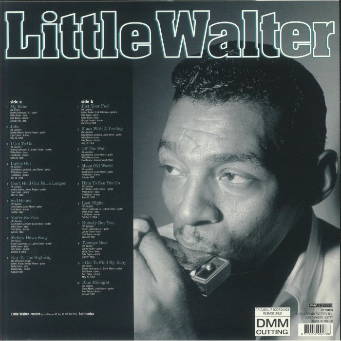LITTLE WALTER - Hate To See You Go: King Of The Blues Harp Slingers (reissue)
