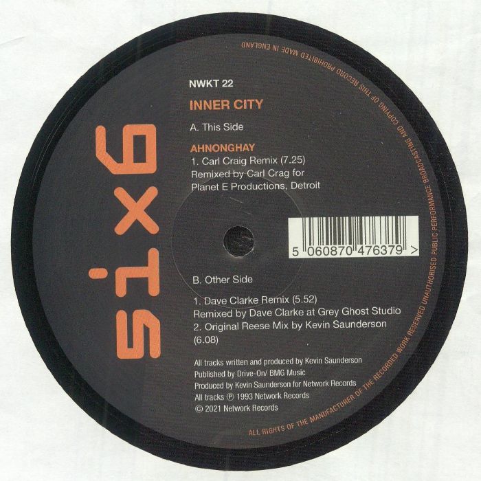 INNER CITY - Ahnonghay (reissue)