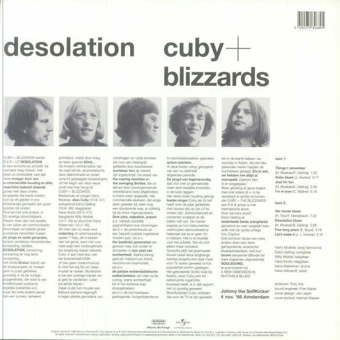 CUBY & BLIZZARDS - Desolation