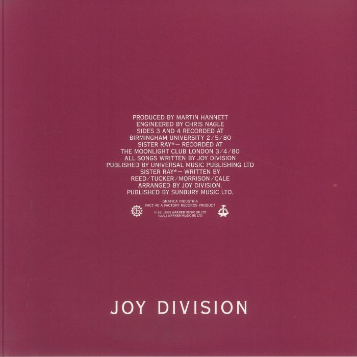 JOY DIVISION / STILL【日本コロムビア盤】2枚組LP スティル JOY DIVISION / STILL【日本コロムビア盤】2枚組LP スティル
