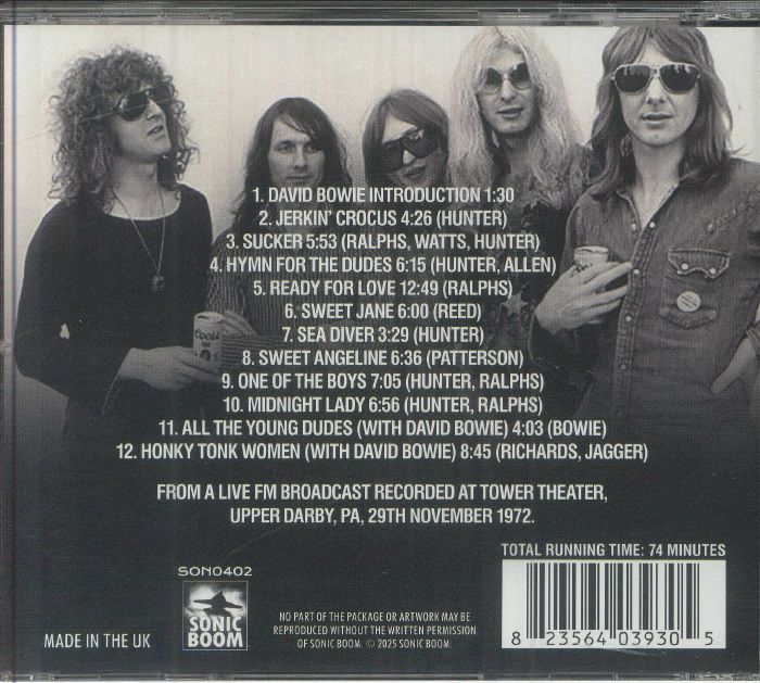 MOTT THE HOOPLE - At The Tower