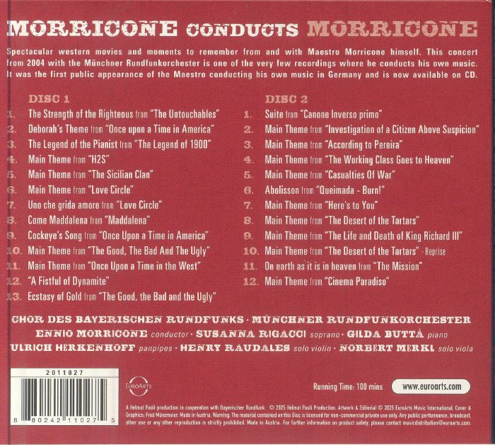 MORRICONE, Ennio - Morricone Conducts Morricone (Soundtrack)