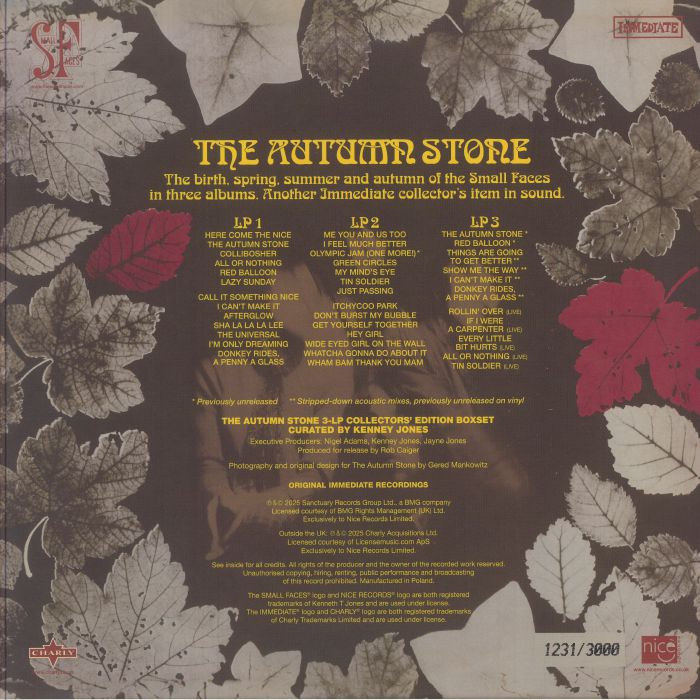 SMALL FACES - The Autumn Stone (remastered)