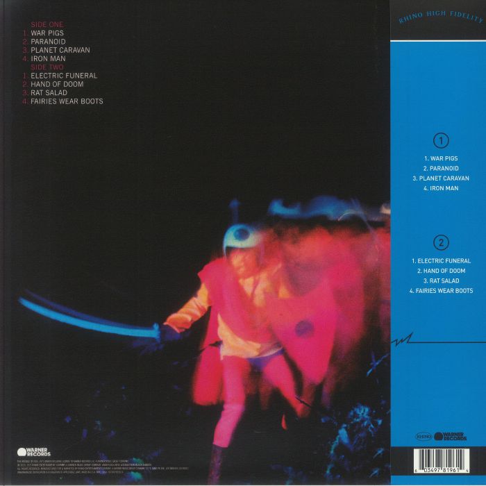 BLACK SABBATH - Paranoid (Rhino High Fidelity) Vinyl at Juno