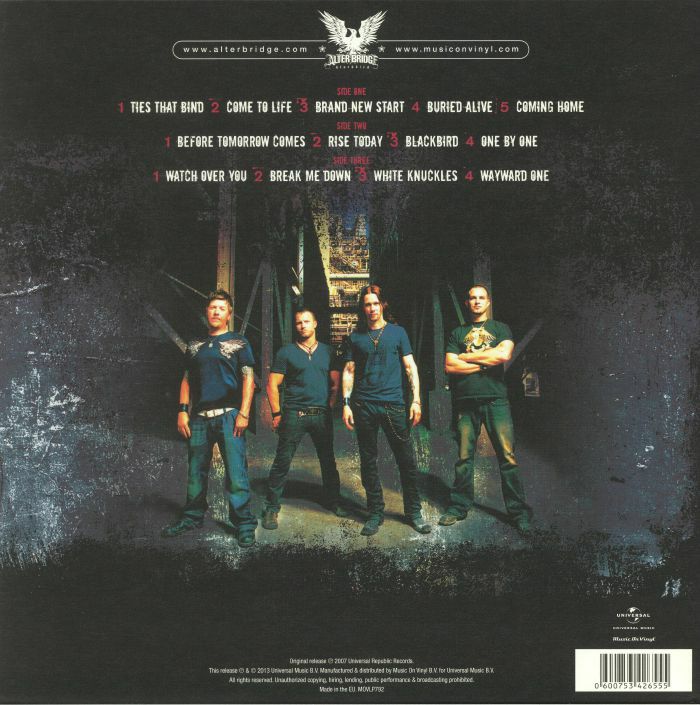ALTER BRIDGE - Blackbird (B-STOCK)