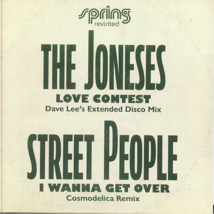 JONESES, The/STREET PEOPLE - Love Contest