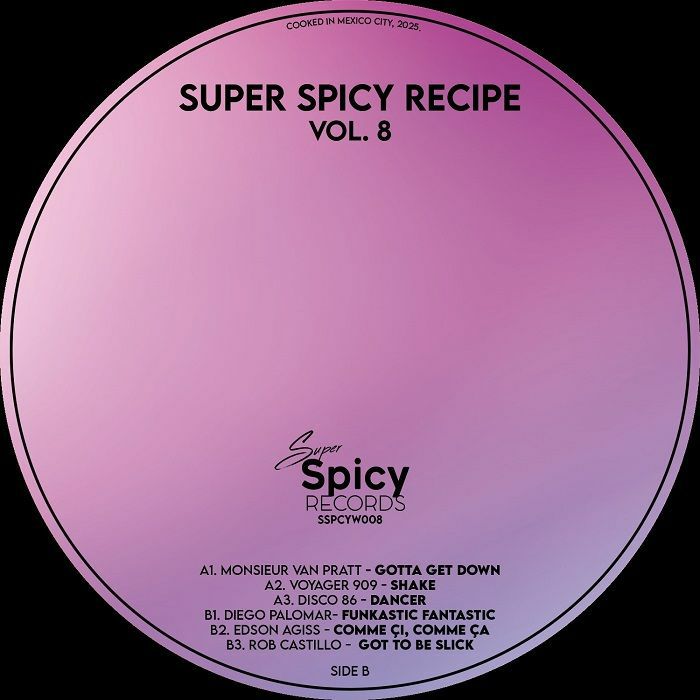 MONSIEUR VAN PRATT/VOYAGER 909/DISCO 86/DIEGO PALOMAR/EDSON AGISS/ROB CASTILLO - Super Spicy Recipe Vol 8