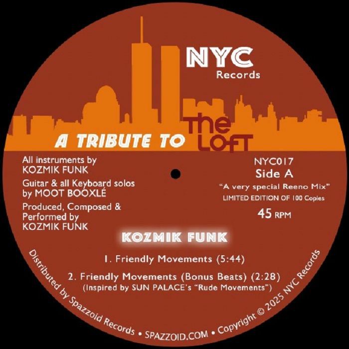 KOZMIK FUNK - A Tribute To The Loft