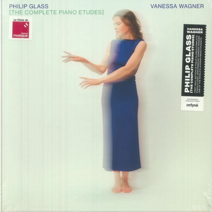 Philip Glass | Vanessa Wagner – The Complete Piano Etudes vinyl cover