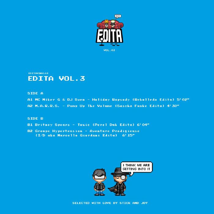MC MIKER G/DJ SVEN/MARRS/BRITNEY SPEARS/GROUPE HYPERTENSION - Edita Vol 3