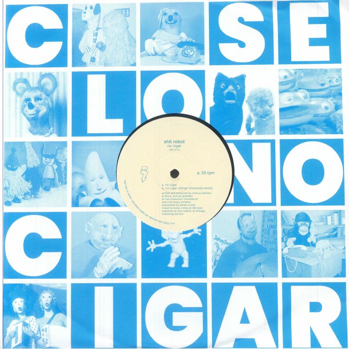 Shit Robot – No Cigar vinyl cover