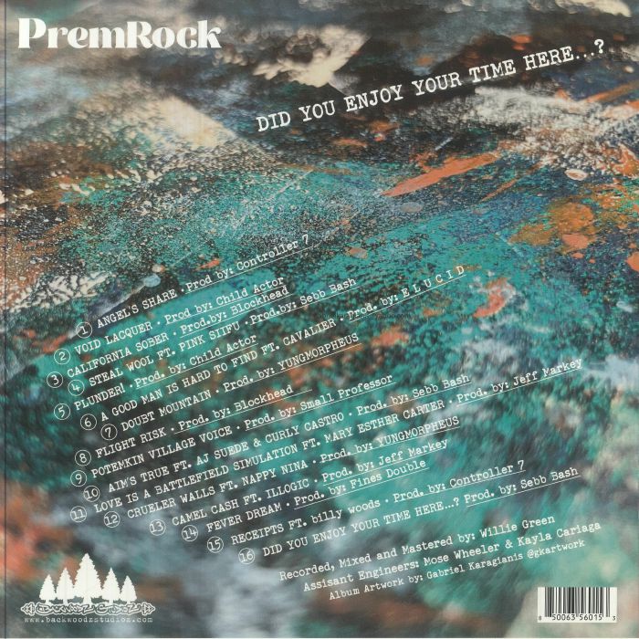PREMROCK - Did You Enjoy Your Time Here?