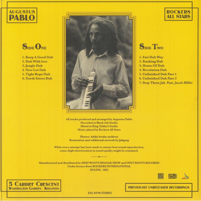 Augustus PABLO/ROCKERS ALL STARS - King Tubbys Meets Rockers